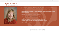 Desktop Screenshot of lauberfinancialplanning.com